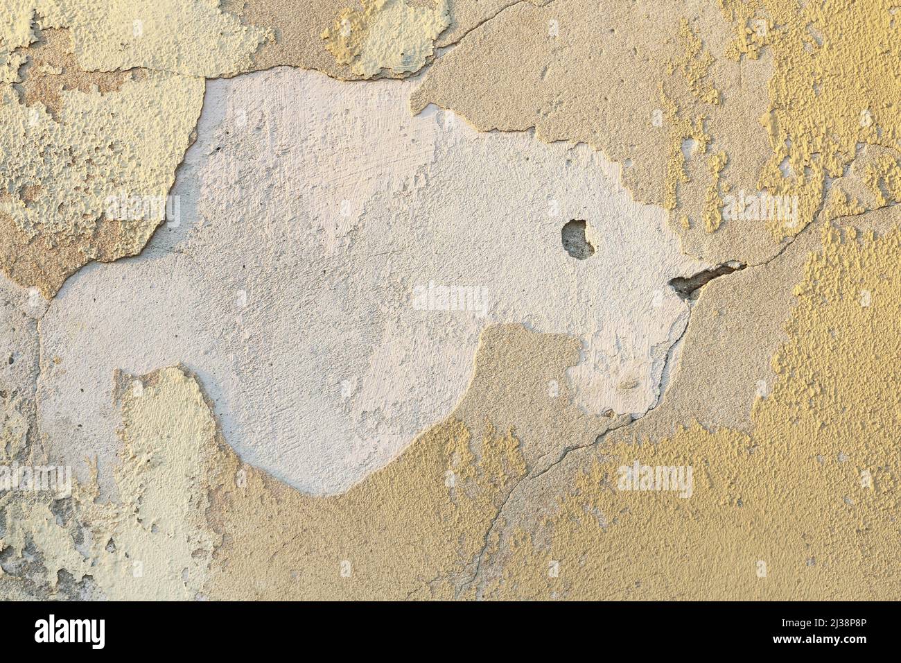 Old, damaged wall - abstract texture, background. Graphic resources Stock Photo