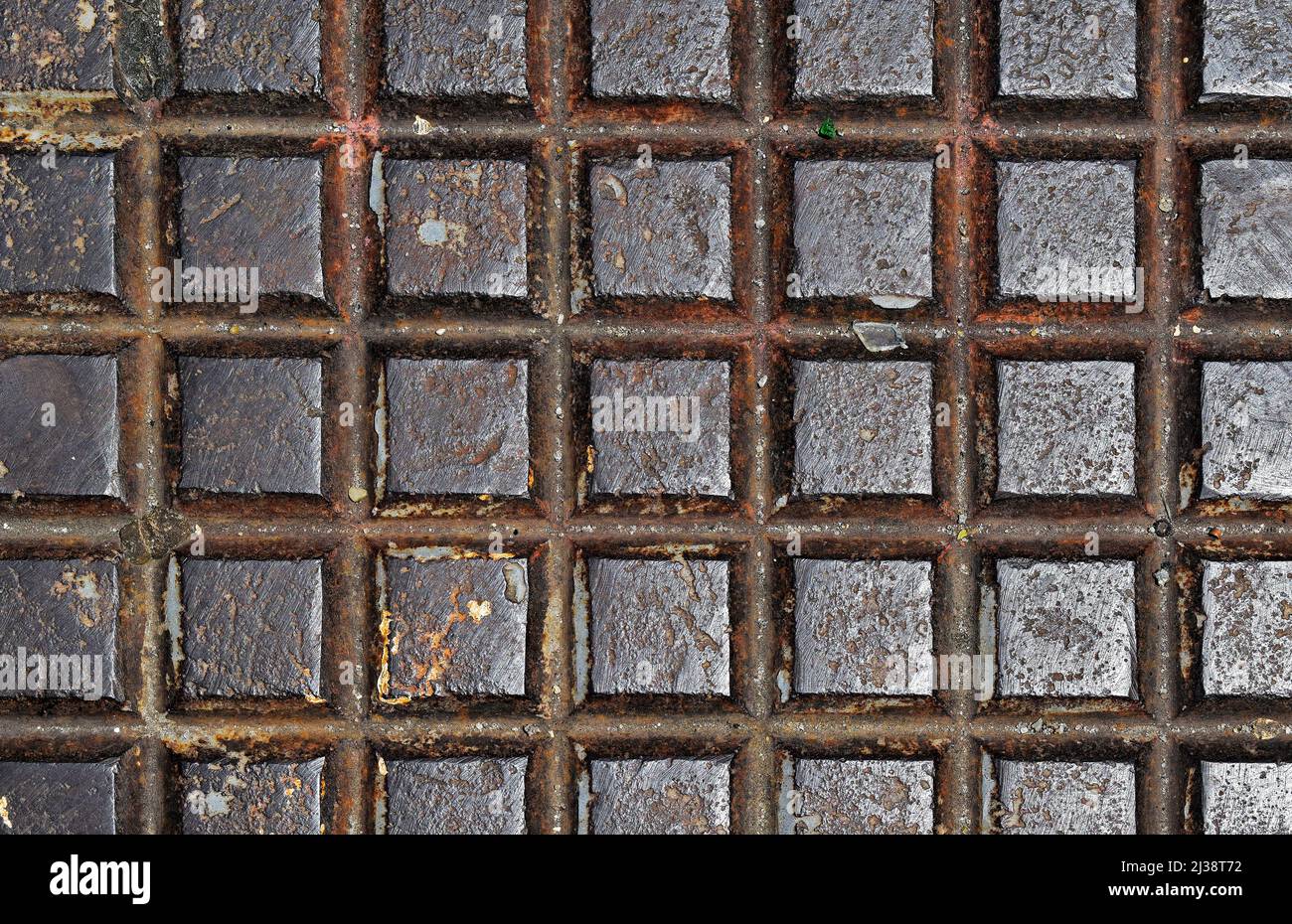 Rusty metallic surface texture background Stock Photo