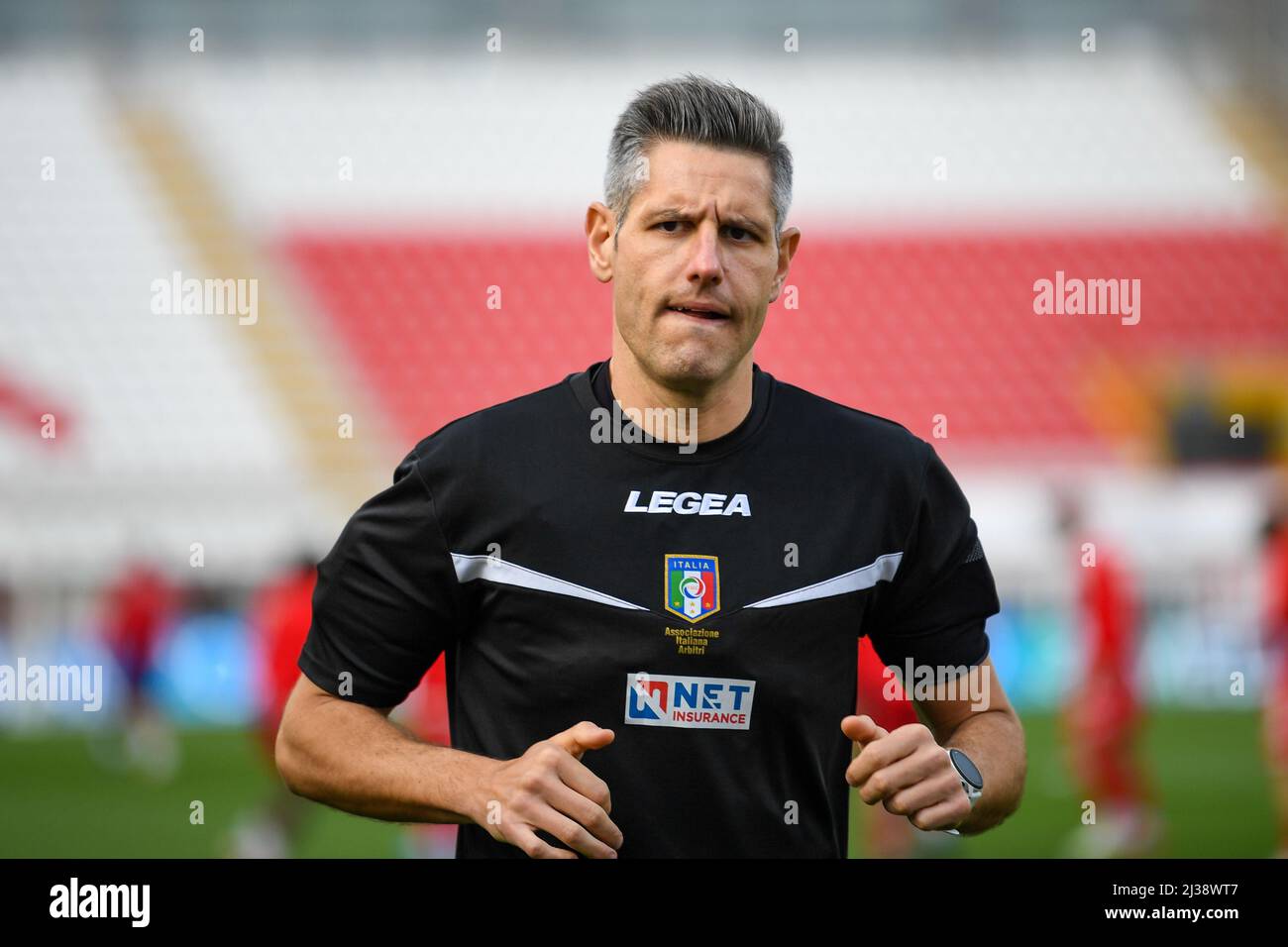 Vicenza, Italy. 06th Apr, 2022. The Referee of the match Maresca