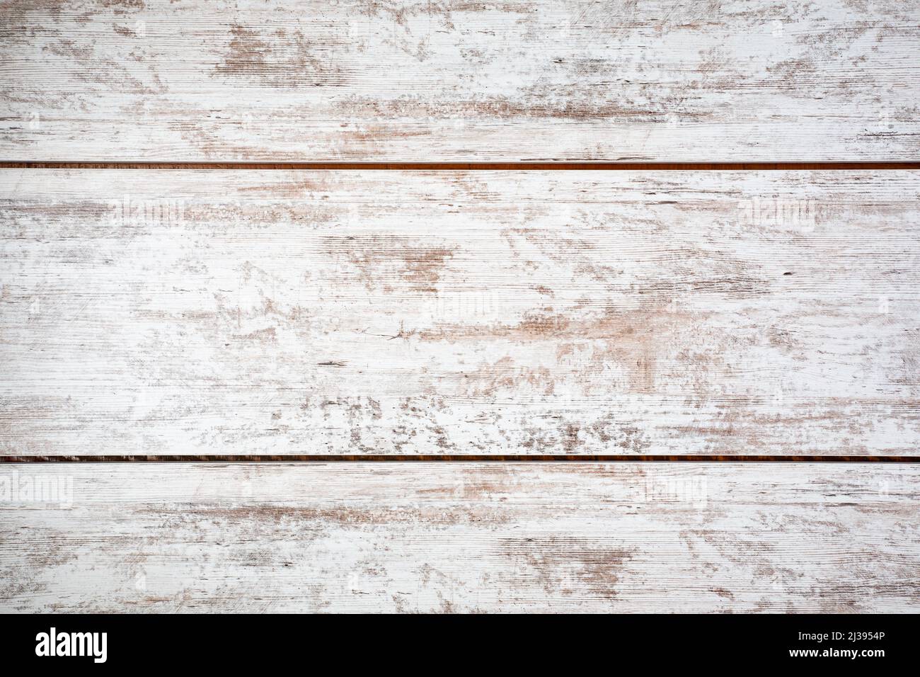 White Weathered Farmhouse wood texture background Stock Photo