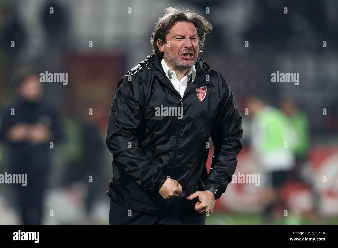 Atanas Iliev (Ascoli Calcio 1898) looks on during AC Monza vs