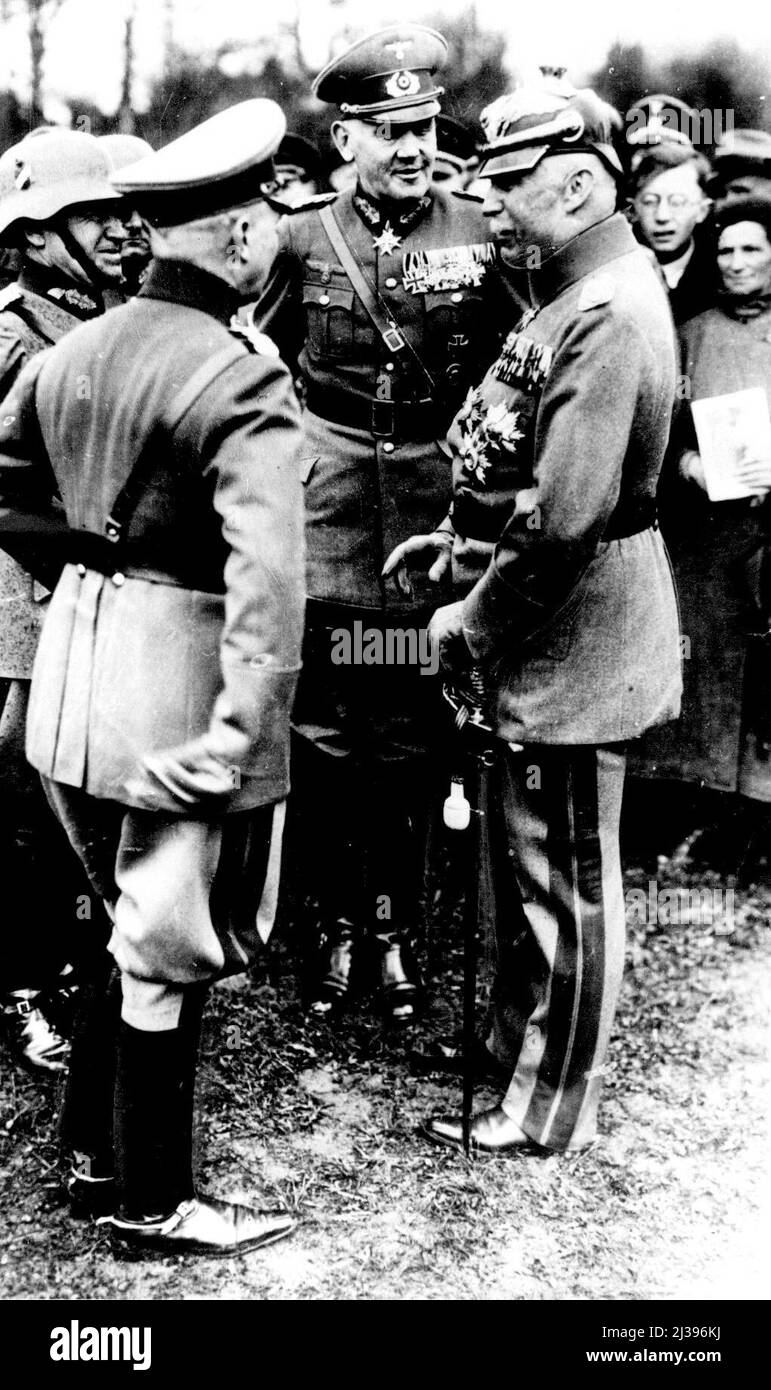General Ludendorff - Germany. January 04, 1935. Stock Photo