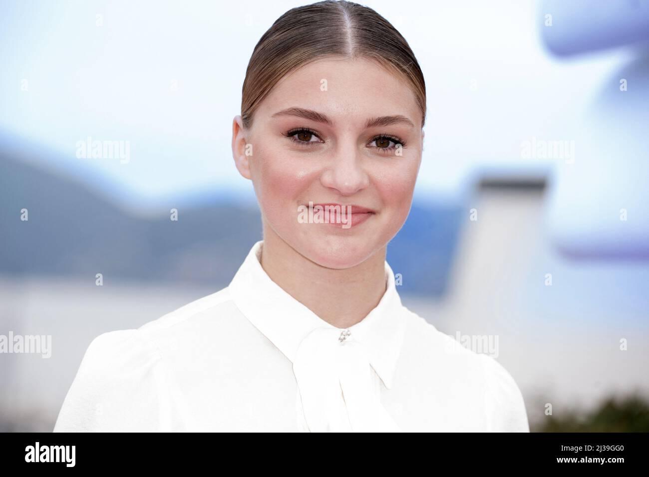 Cannes France April Flavie Delangle Attends The Skam Konbini S Prize Photocall