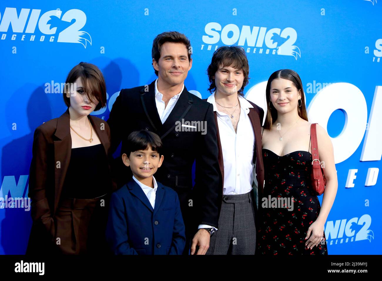 LOS ANGELES - APR 5: Mary James Marsden, William Luca Costa-Marsden