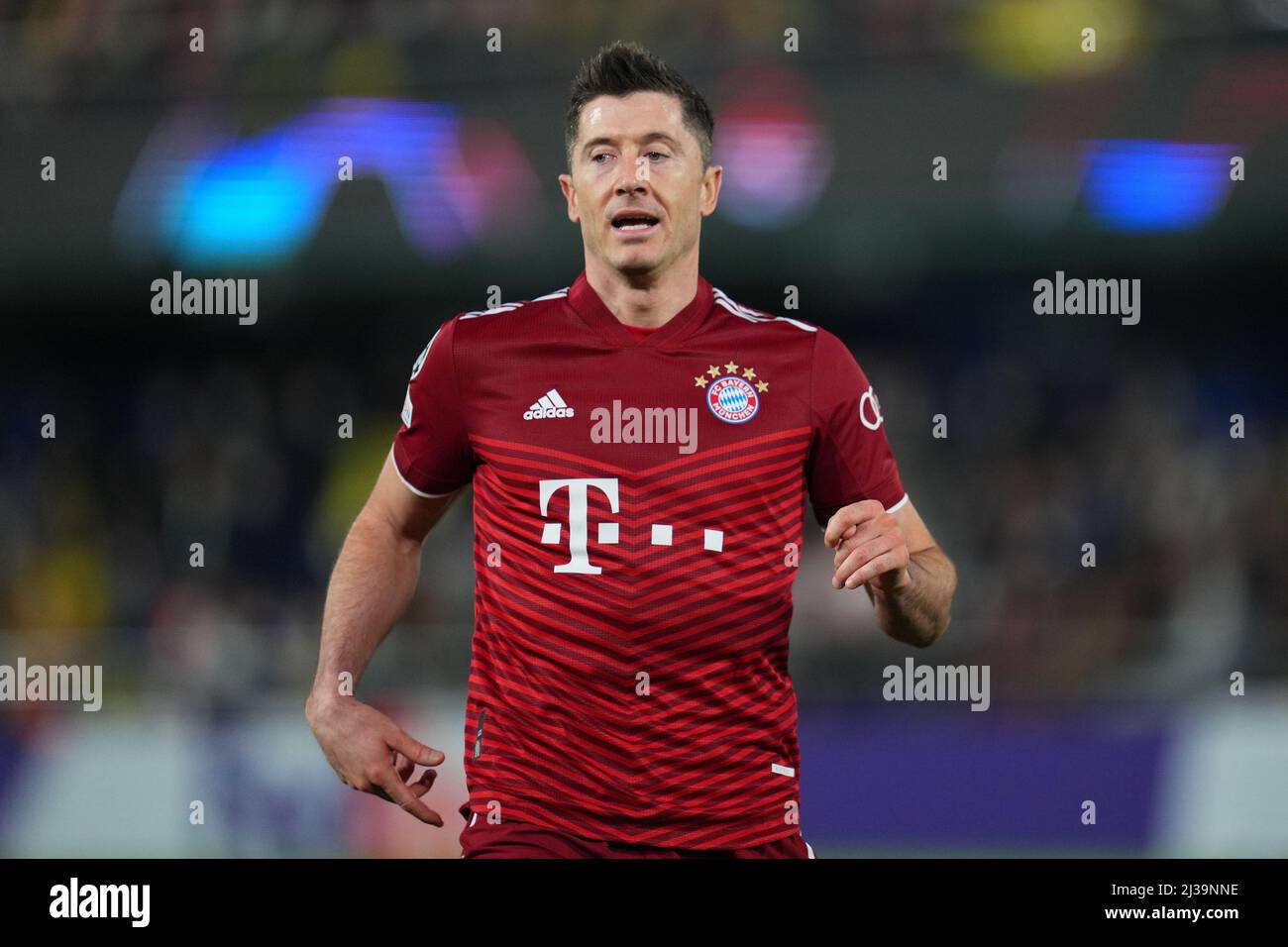 Robert Lewandowski of Bayern Munich during the UEFA Champions League ...