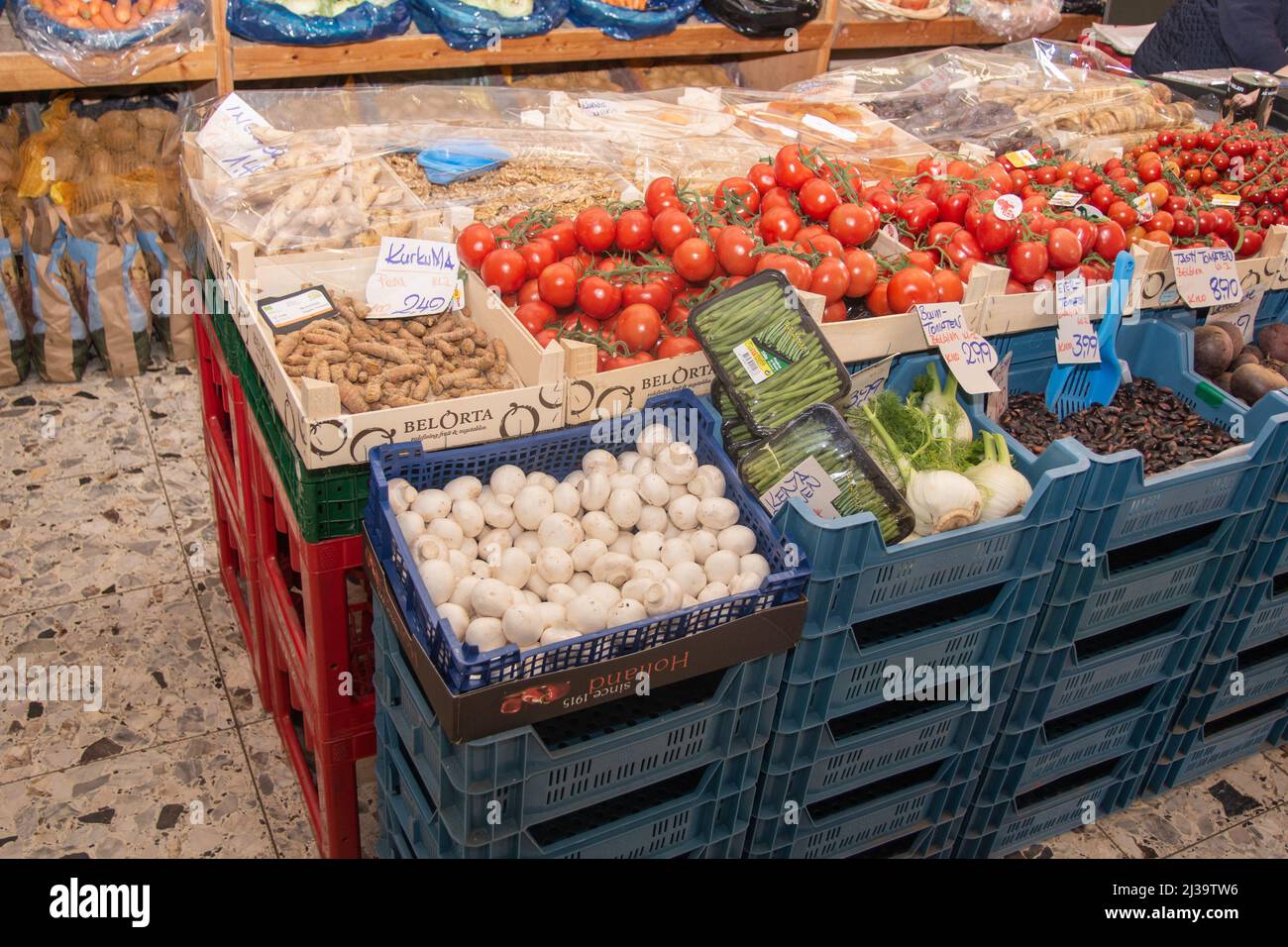 Obst und Gemüse Stock Photo