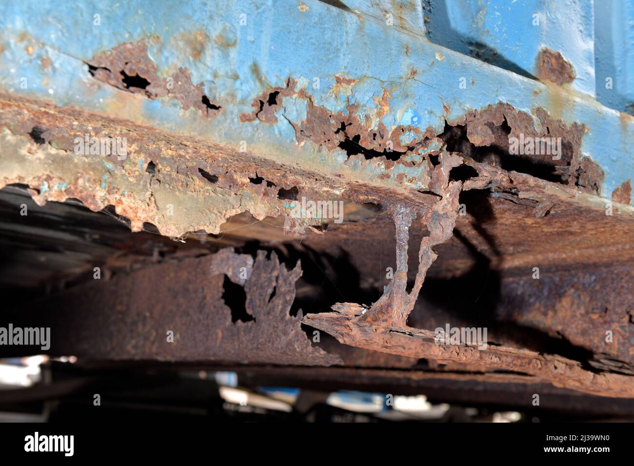 rusting transportation shipping container Stock Photo - Alamy