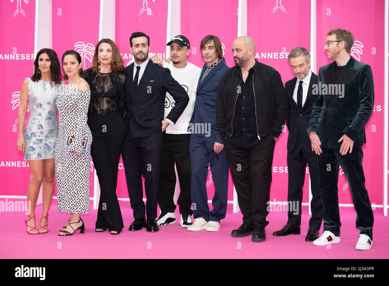 Cannes, France, April 06, 2022, Geraldine Nakache, Laura Felpin