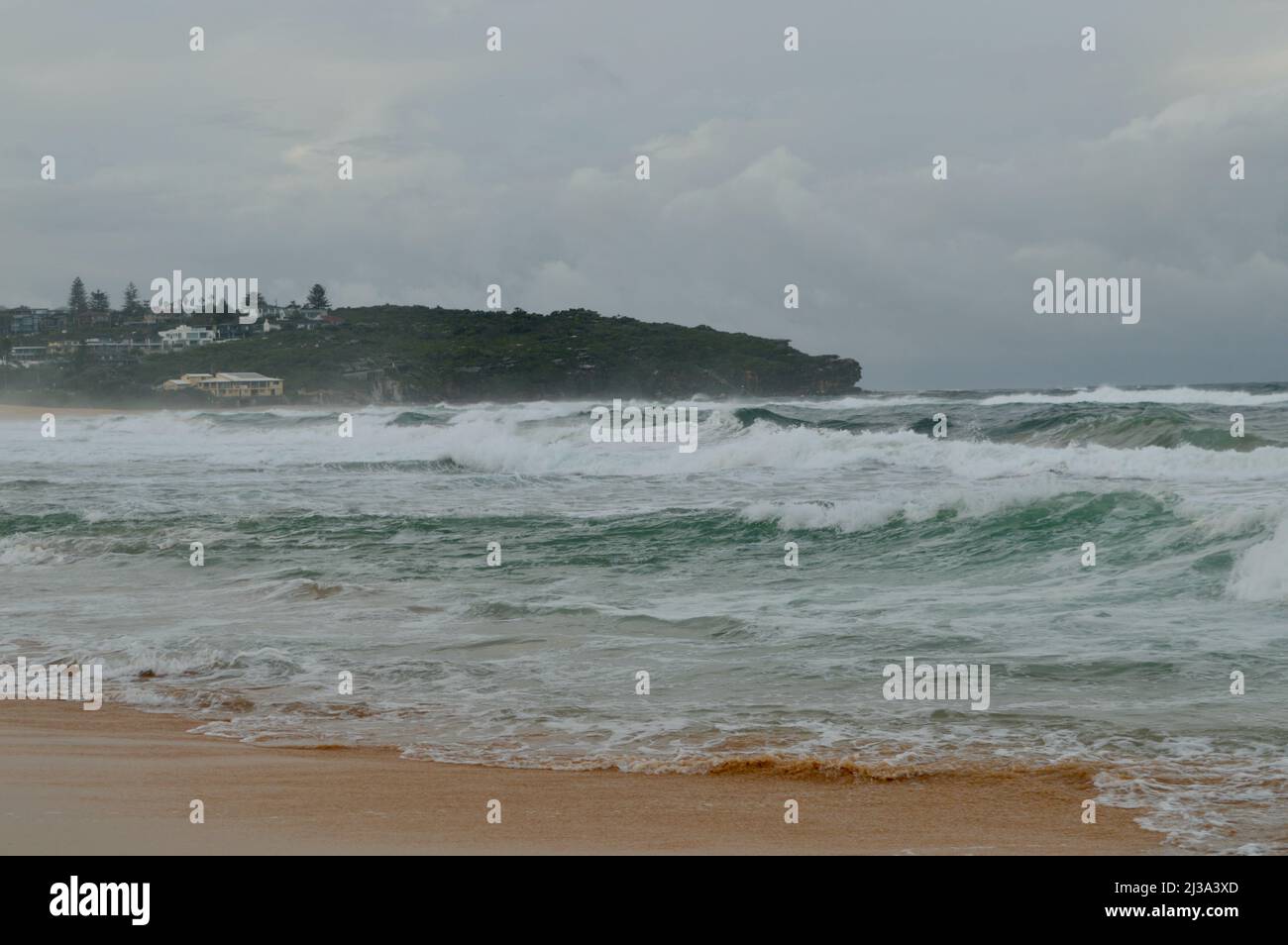 South Curl Curl Beach in Sydney, Australia Stock Photo