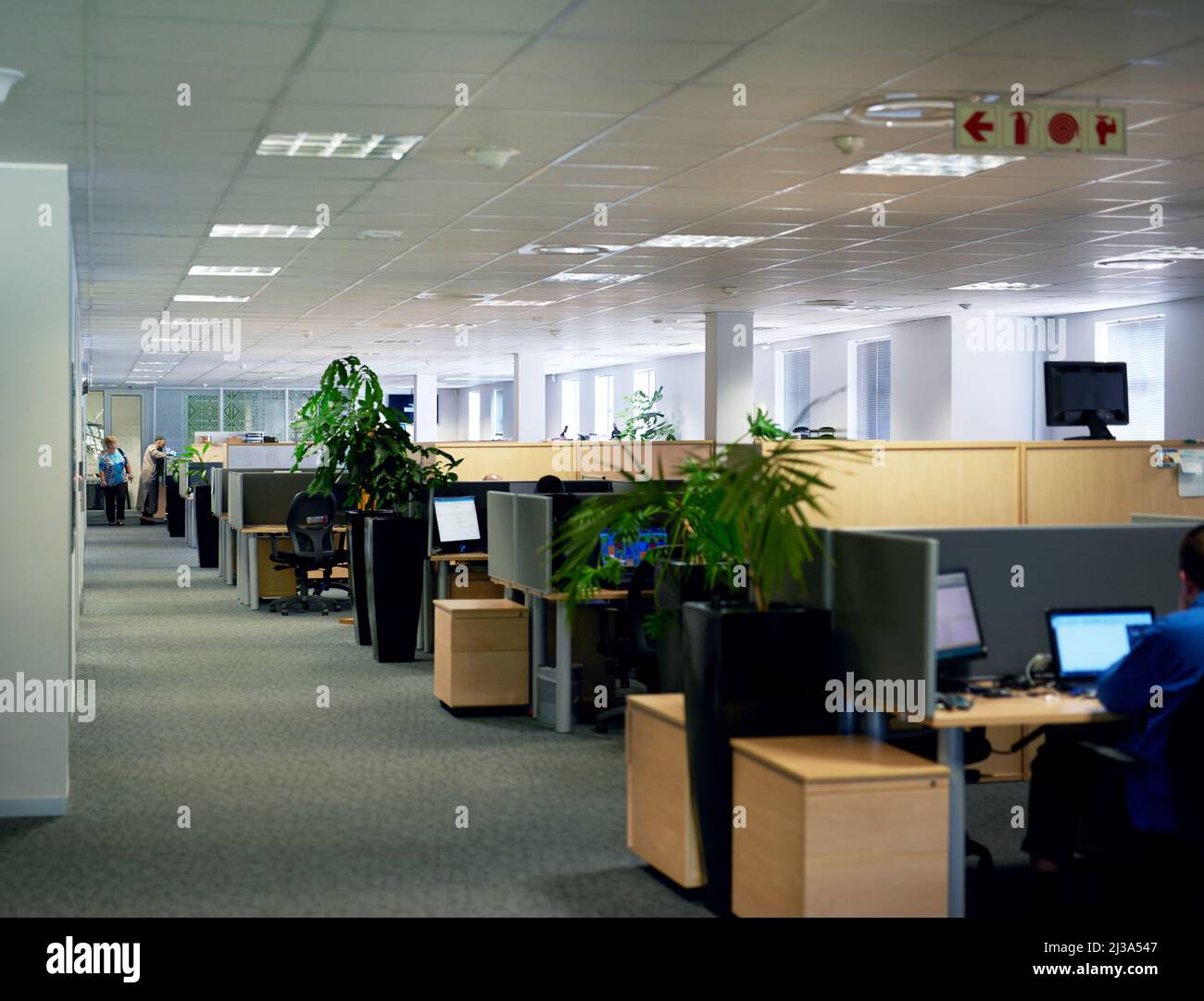 Modern office interiors hi-res stock photography and images - Alamy