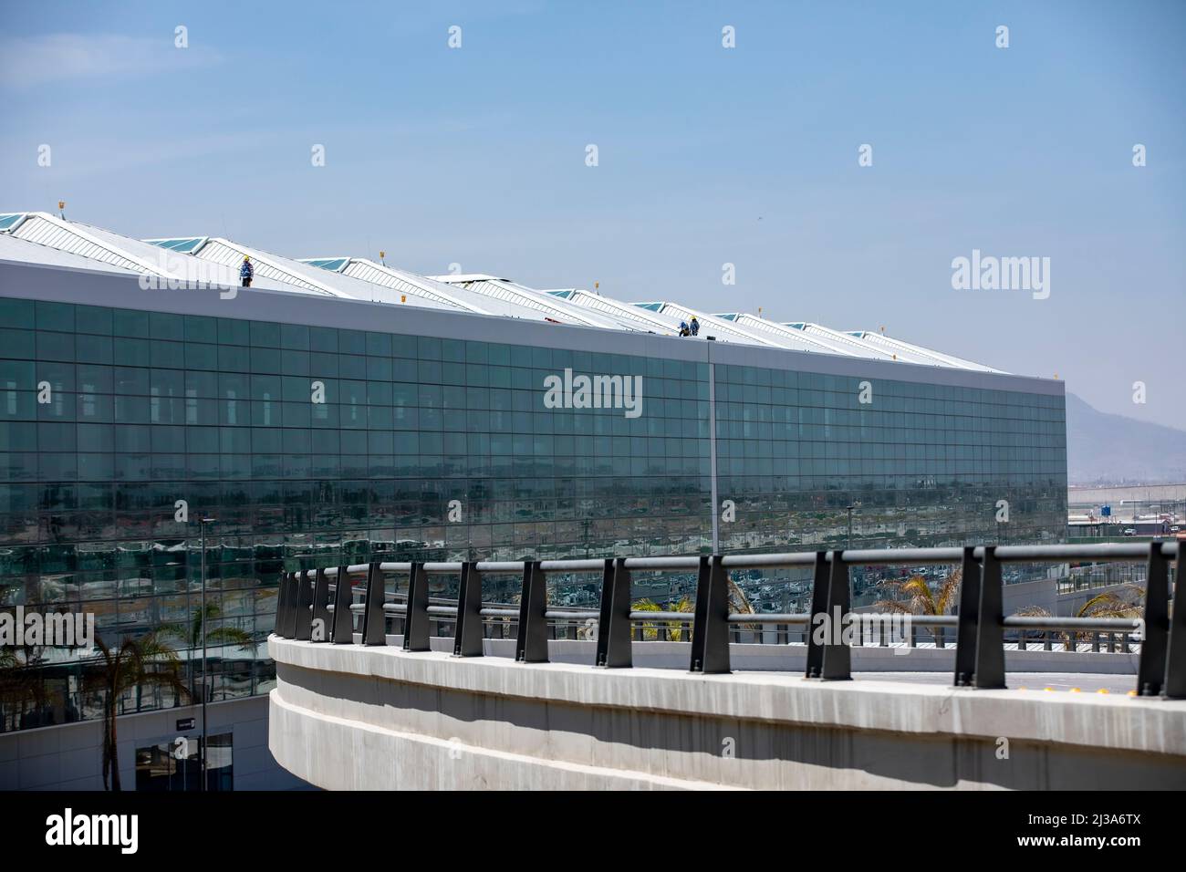 Aspect of the Felipe Angeles International Airport Stock Photo