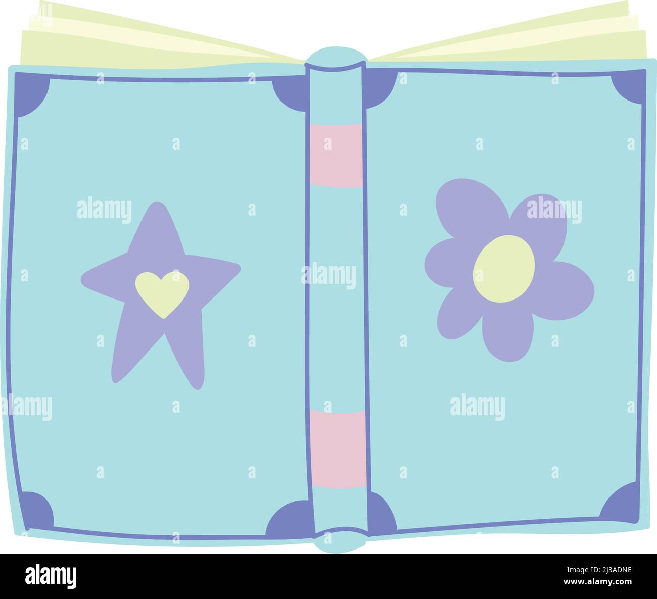 open book cartoon Stock Vector Image & Art - Alamy