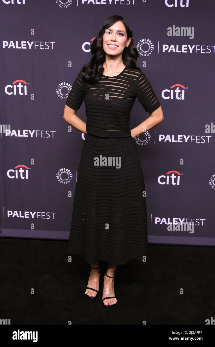 Hollywood, California, USA 6th April 2022 Actress Sheila Carrasco attends The Paley Center For Media's 39th Annual Paleyfest 'Ghosts' at Dolby Theatre on April 6, 2022 in Hollywood, California, USA. Photo by Barry King/Alamy Live News Stock Photo