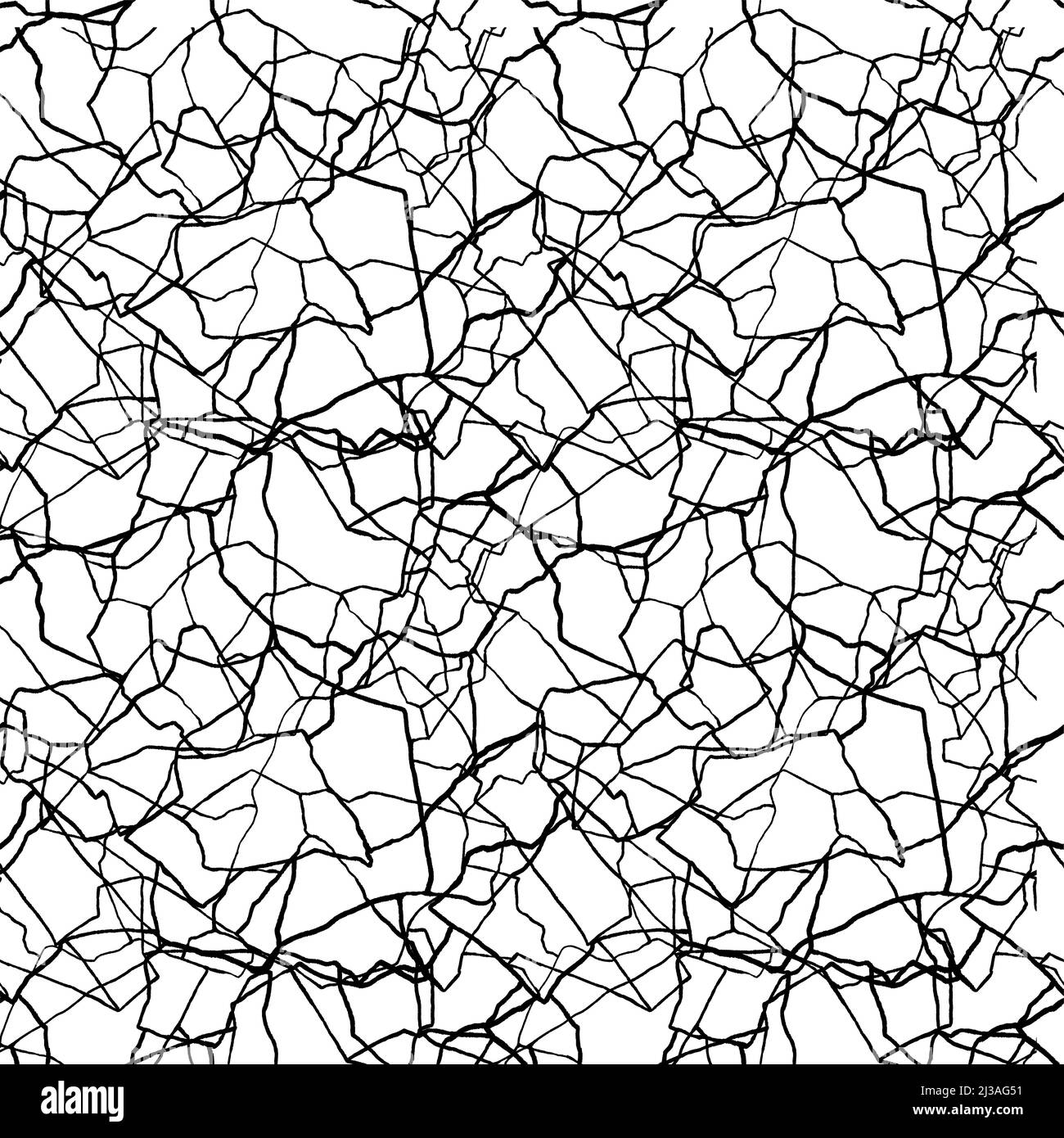 kintsugi art seamless pattern of splinters and different shards ...