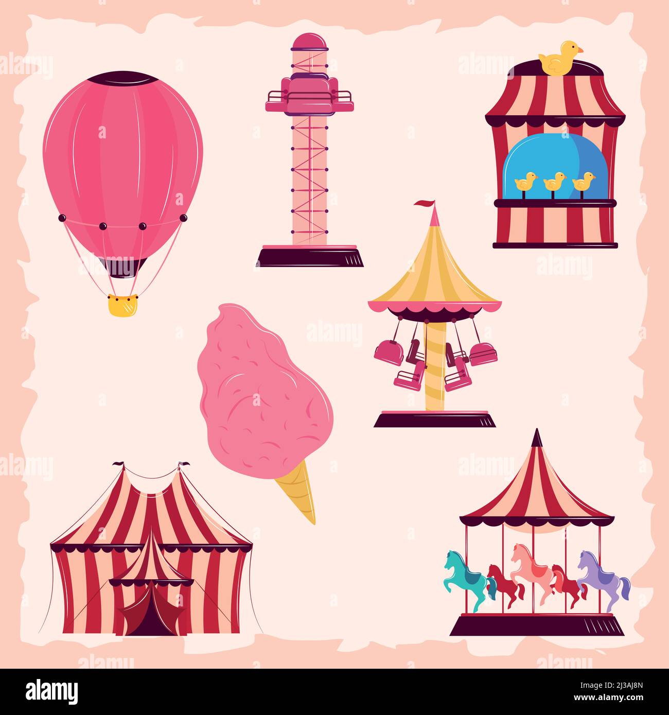 carnival fun fair Stock Vector Image & Art - Alamy