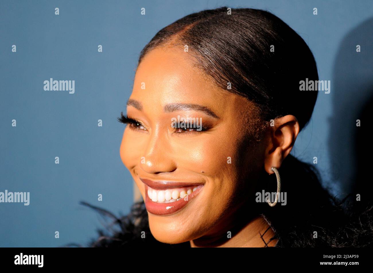 New York City, US - 06 Apr 2022, Tahira Francis attends the AMC