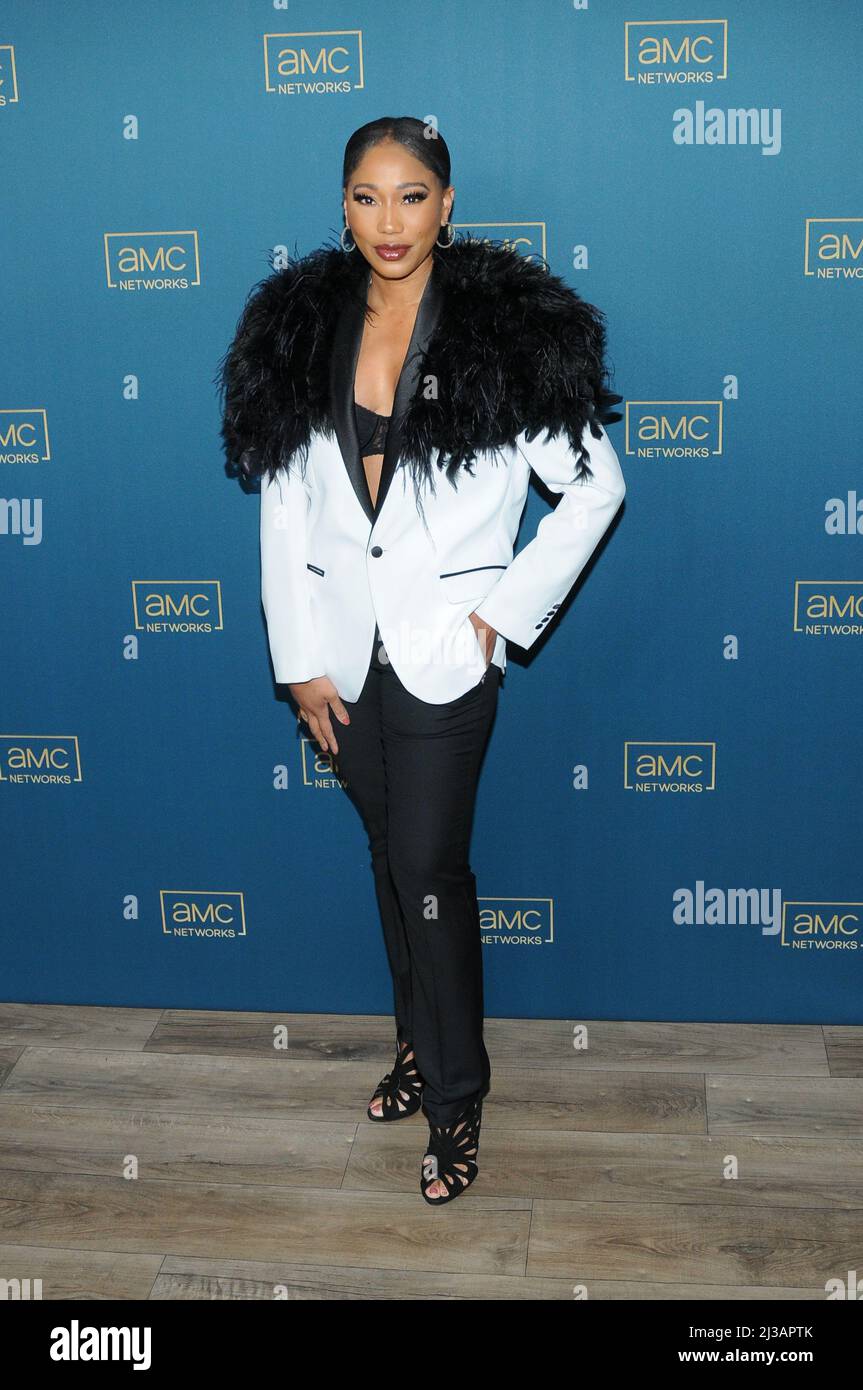 New York City, US - 06 Apr 2022, Tahira Francis attends the AMC