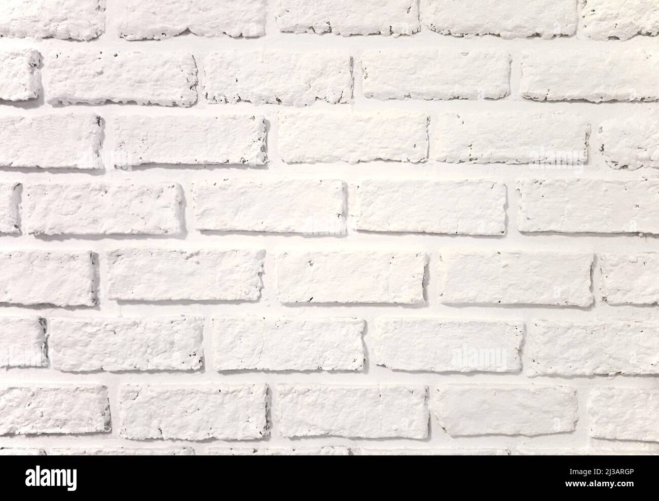 White brick wall as a background Stock Photo Alamy