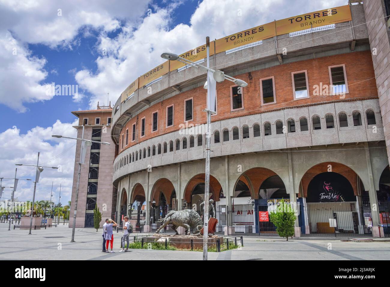 Bullring, Plaza de Toros Monumental, Aguascalientes, Mexico Stock Photo