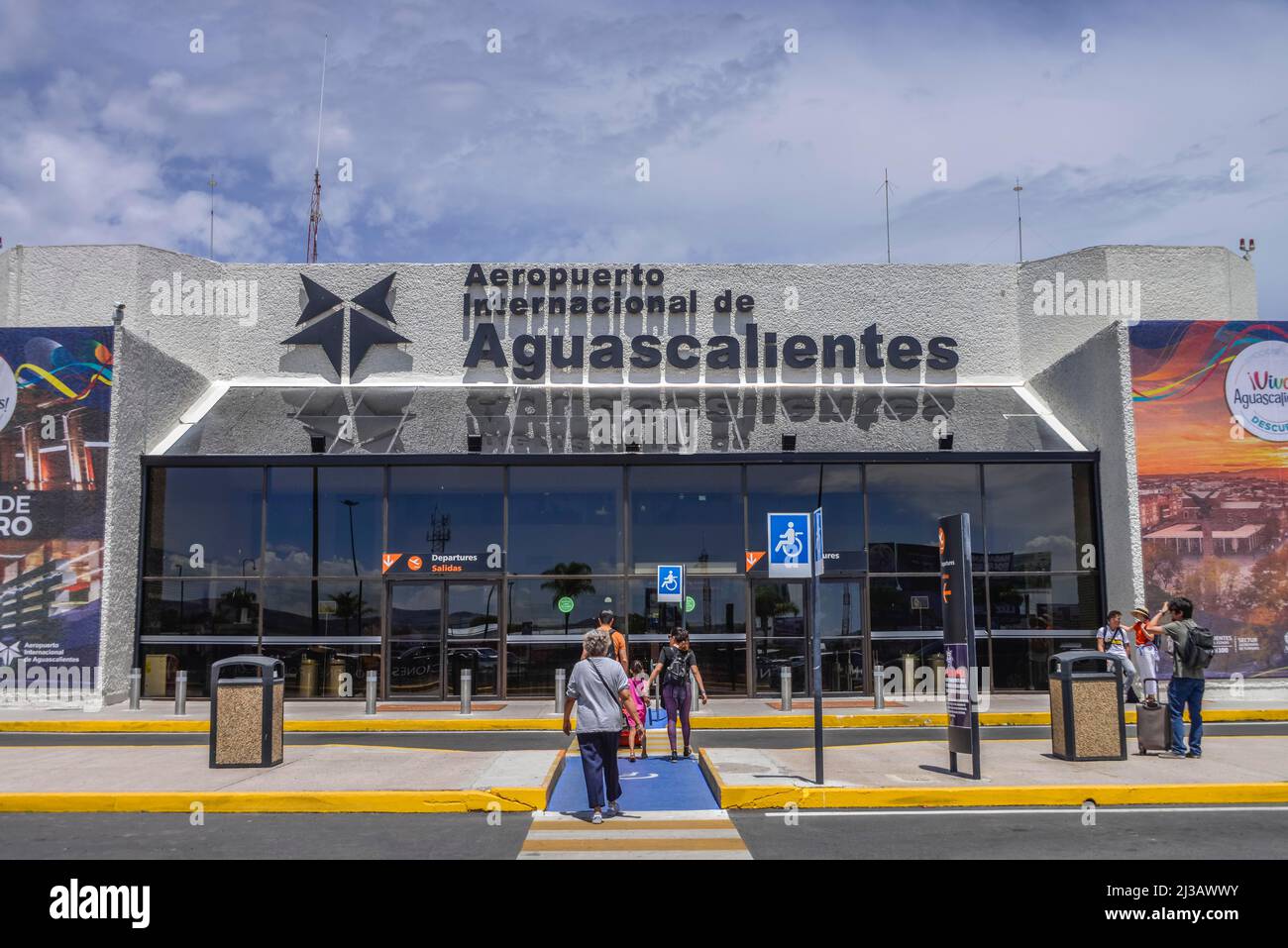 Airport, Aeropuerto Internacional, Aguascalientes, Mexico Stock Photo