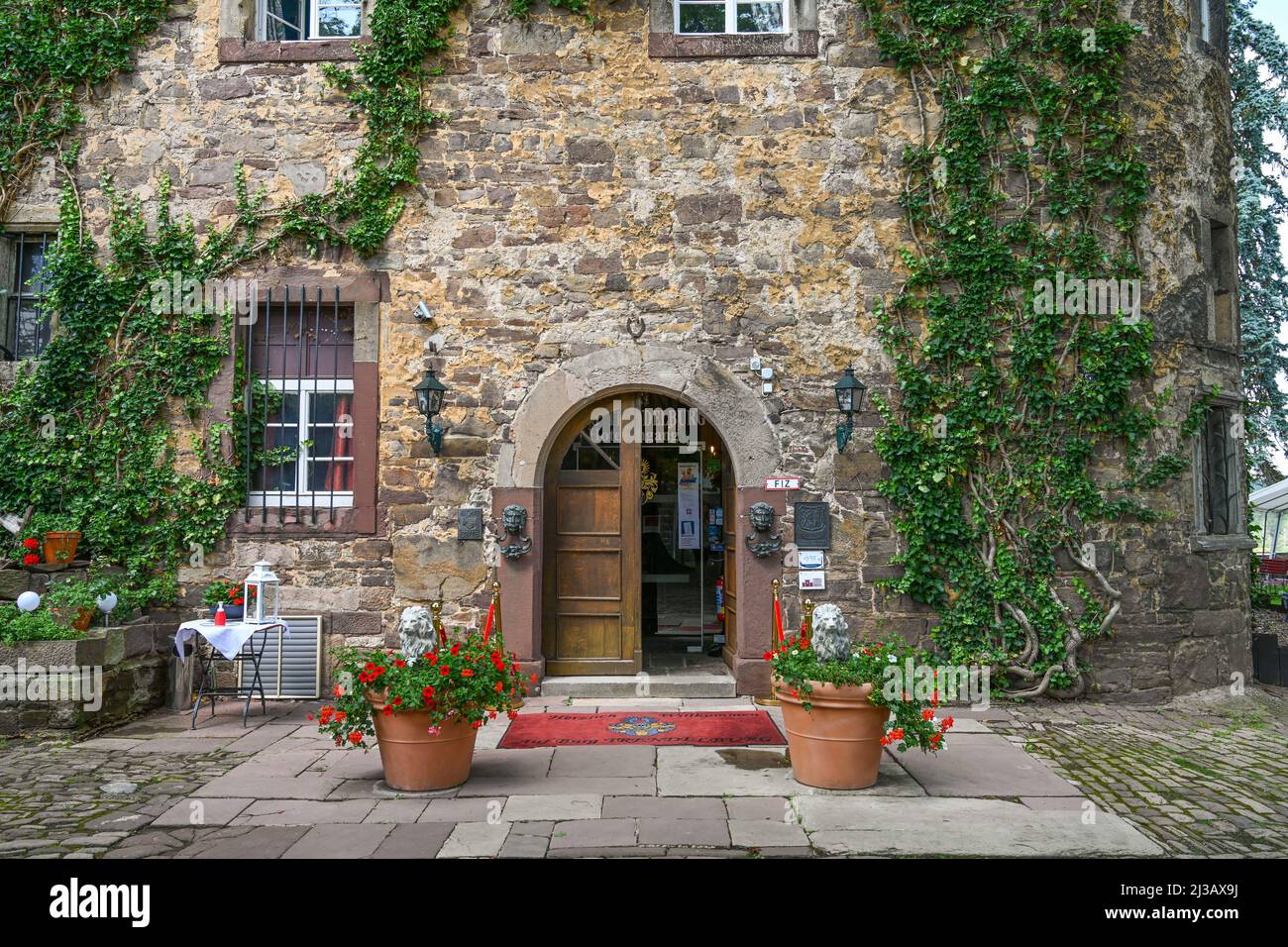 Rapunzelburg, Trendelburg, Hesse, Germany Stock Photo