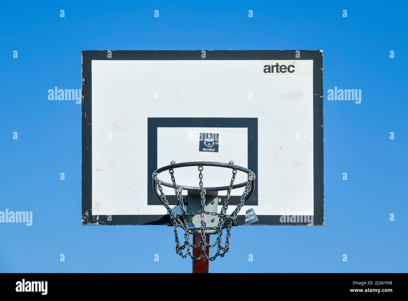 Basketball hoop Streetball Stock Photo Alamy