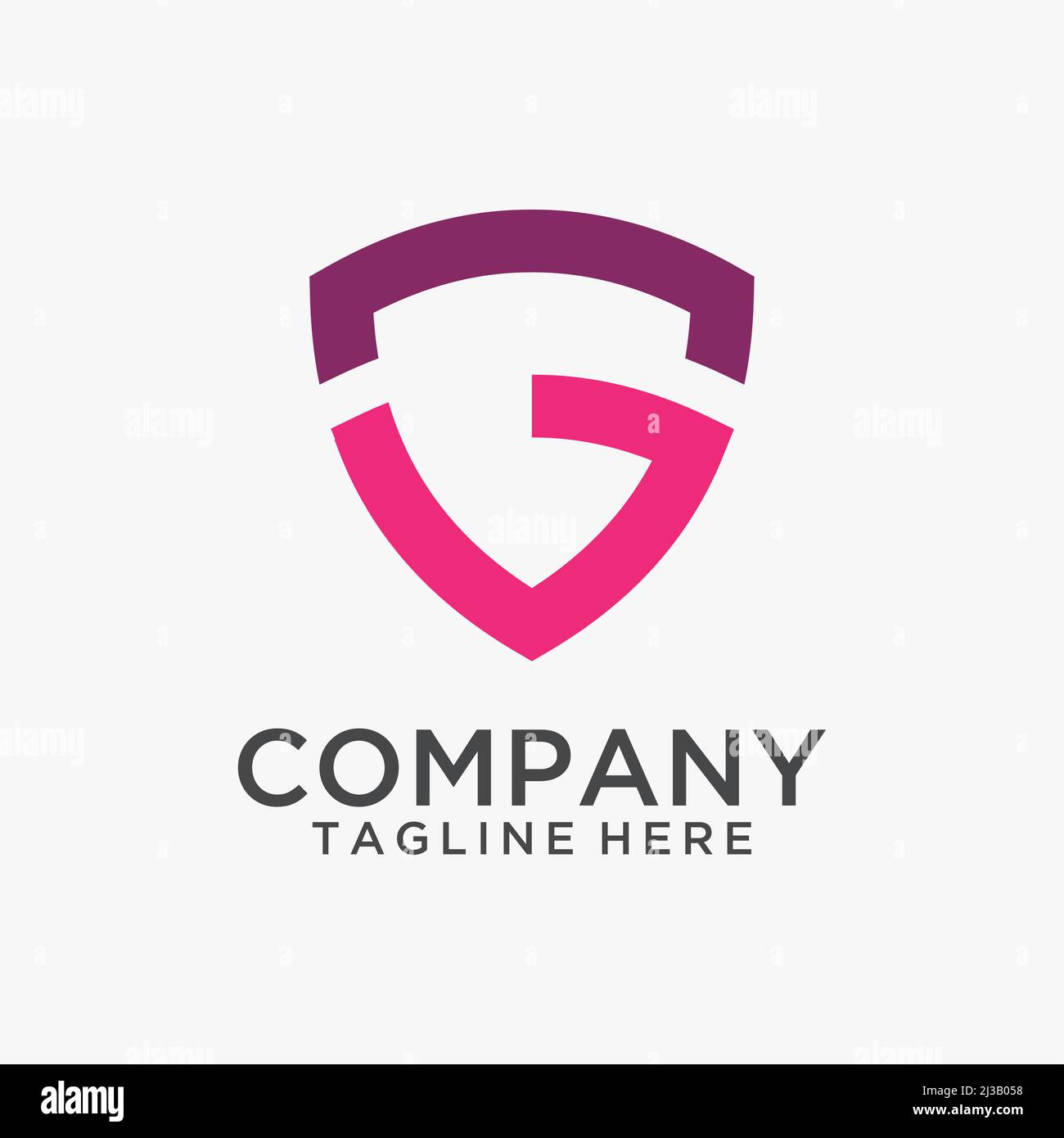 Letter G shield logo design Stock Vector Image & Art Alamy