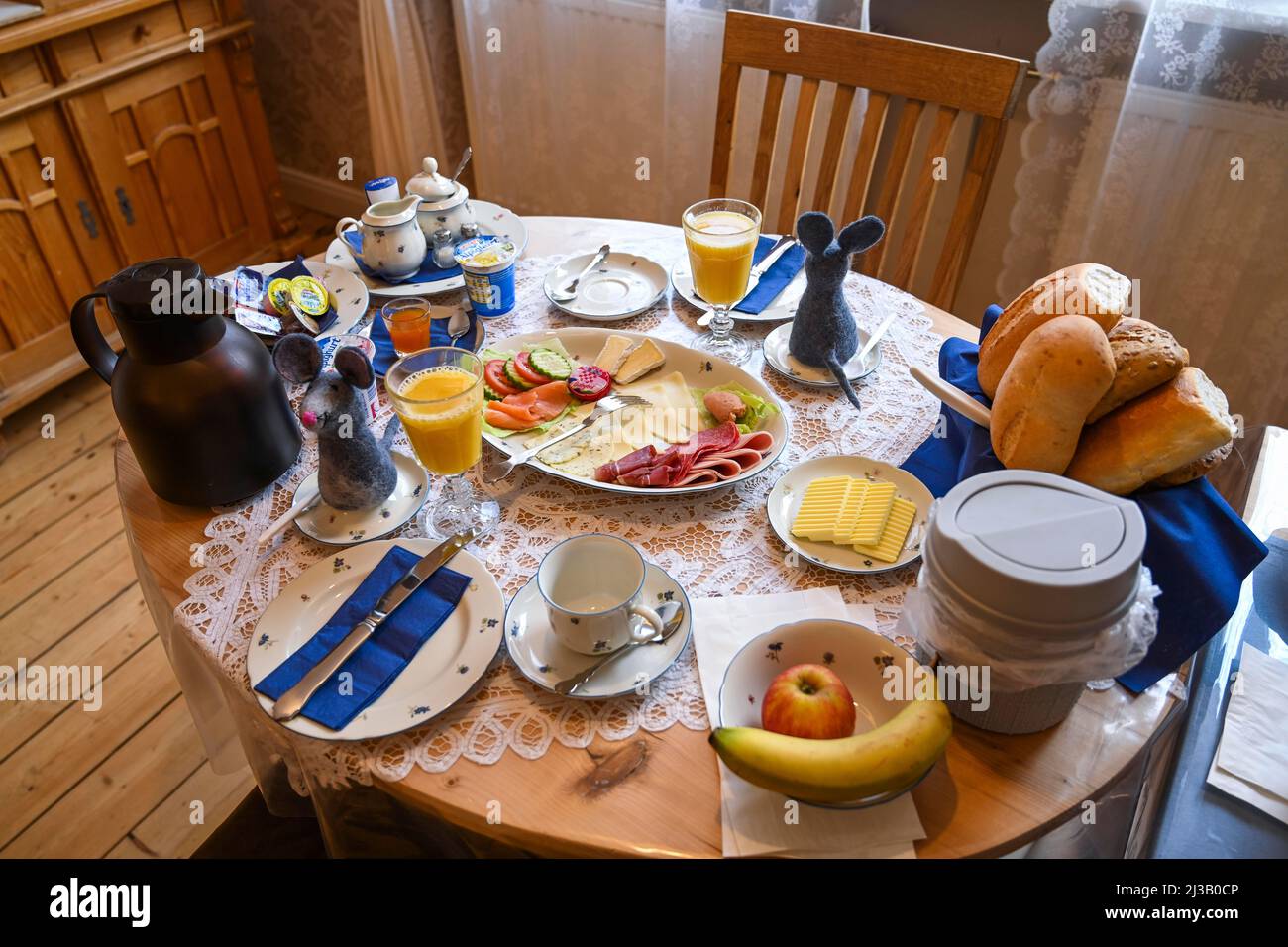 Typical german breakfast hi-res stock photography and images - Alamy