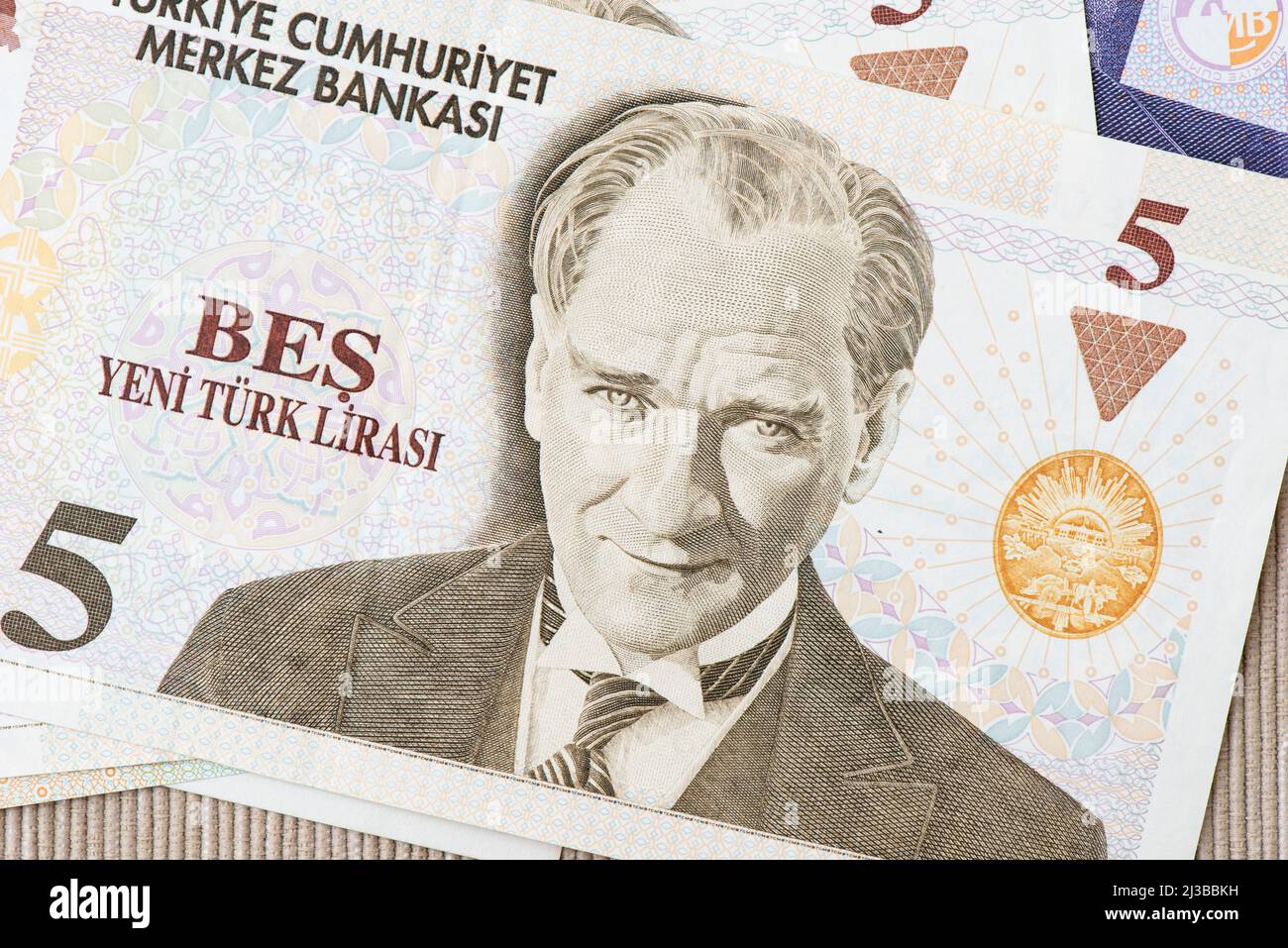 Close up Mixed Liras Banknotes Old Turkish Lira Around 2000 s Stock close-up-mixed-liras-banknotes-old-turkish-lira-around-2000-s-stock