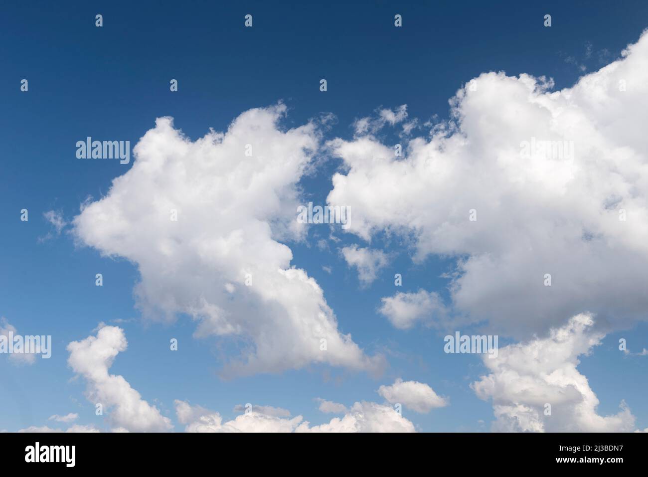 Blue sky and beautiful clouds Stock Photo - Alamy