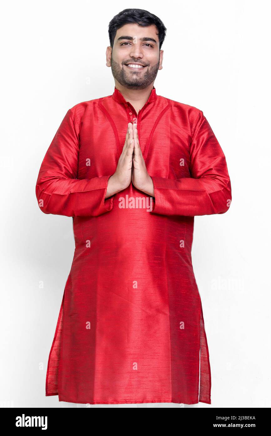 Image of Indian Man Wearing Traditional Wear and Posing-ZP091690-Picxy