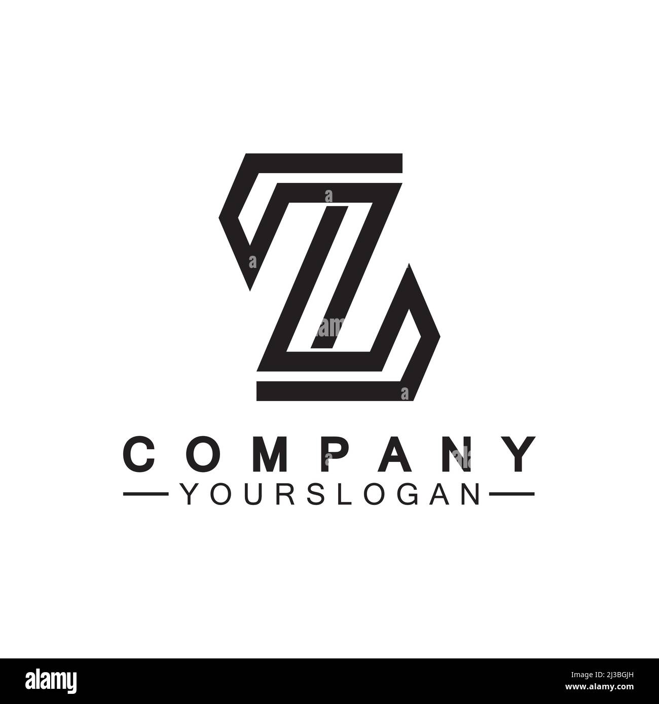 Z Letter Logo concept.Z letter creative fonts monogram icon symbol