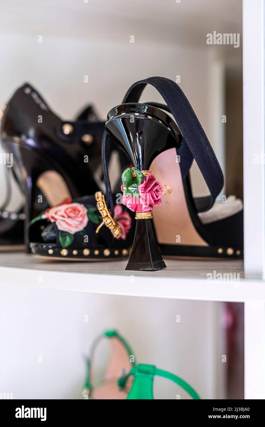 High heeled shoes 19th century hires stock photography and images Alamy