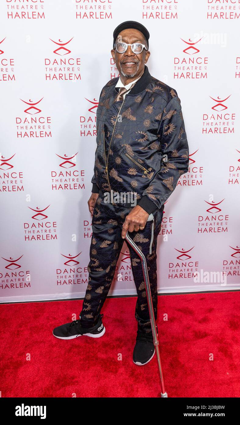 New York, NY - April 5, 2022: George Faison attends Dance Theatre of
