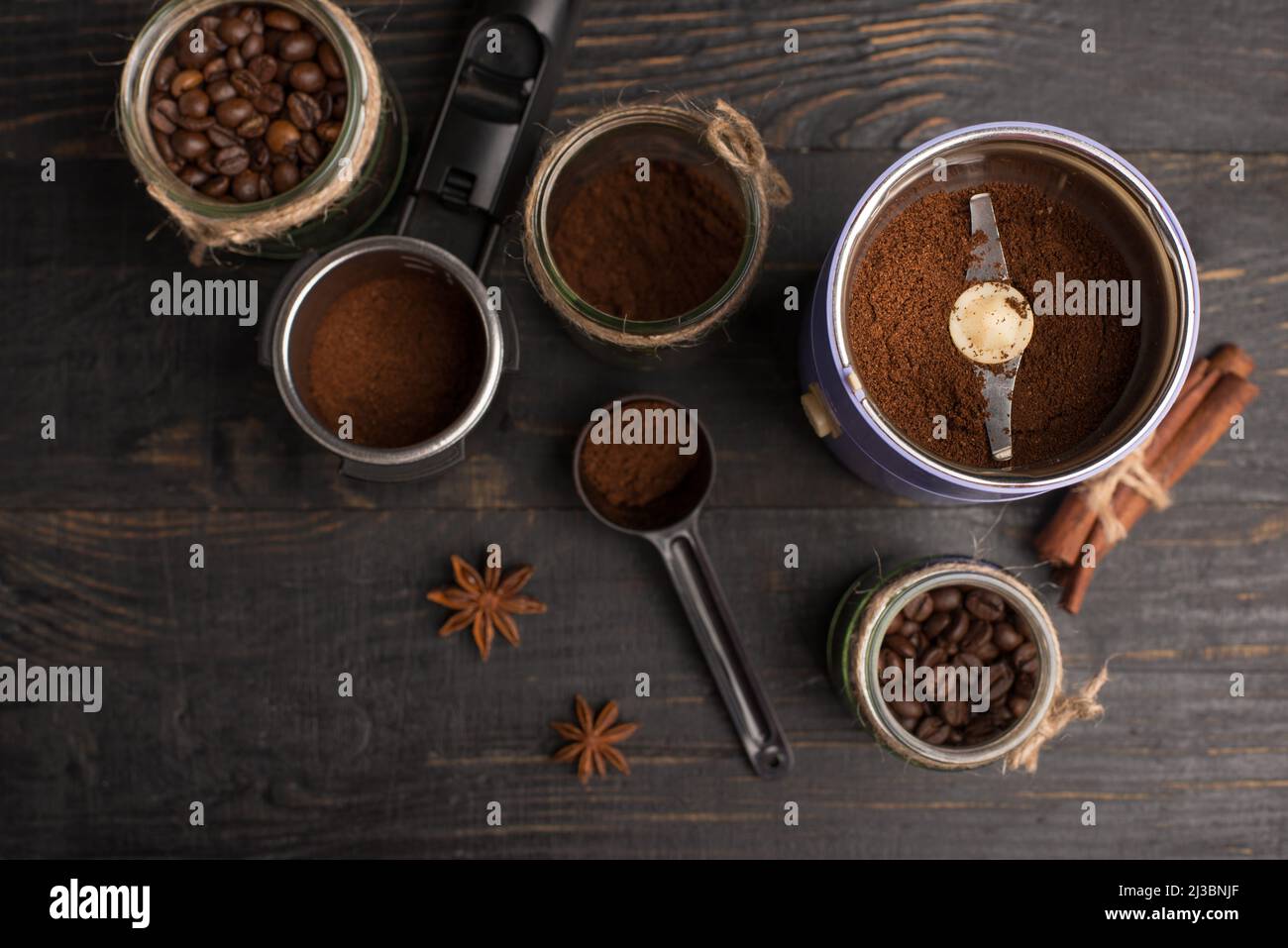 Ground coffee in containers hi-res stock photography and images - Alamy