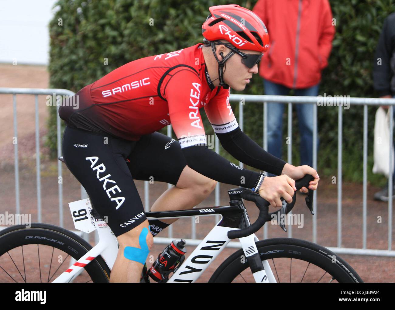 Hugo Hofstetter of Team Arkea Samsic during the Circuit cycliste