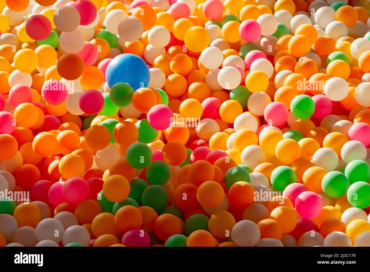 Colorful Plastic Balls Stock Photo Alamy