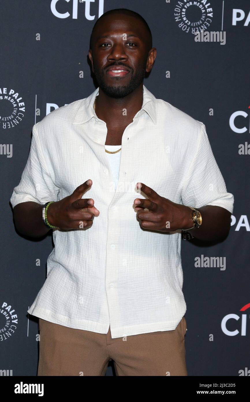 Los Angeles, USA. 06th Apr, 2022. Sheaun McKinney at the PaleyFest 2022