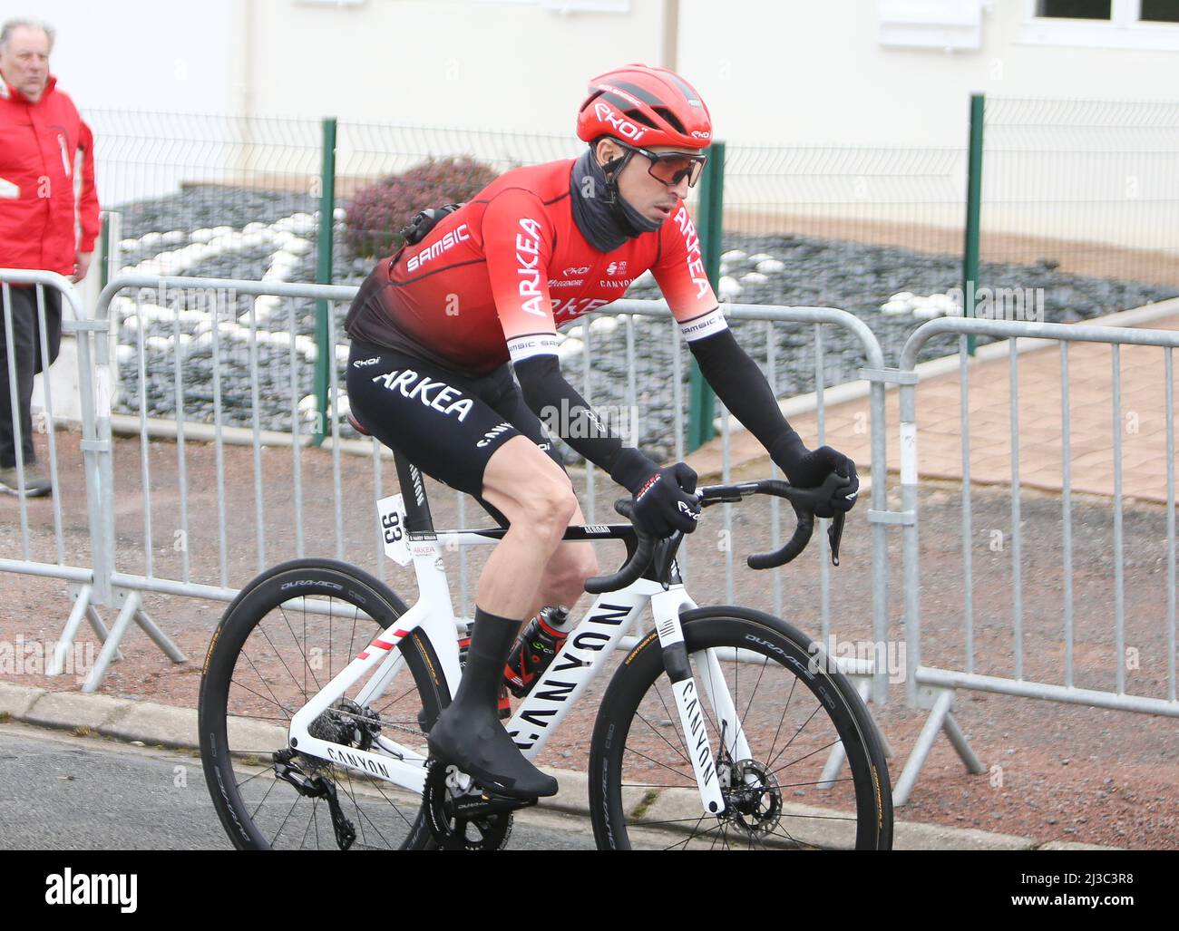 Romain Hardy of Team Arkea Samsic during the Circuit cycliste