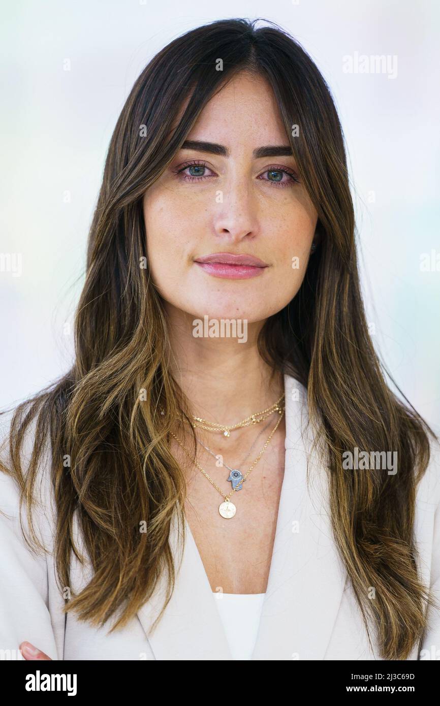 Artist Rachel Valdes poses during the portrait session at the Zara ...