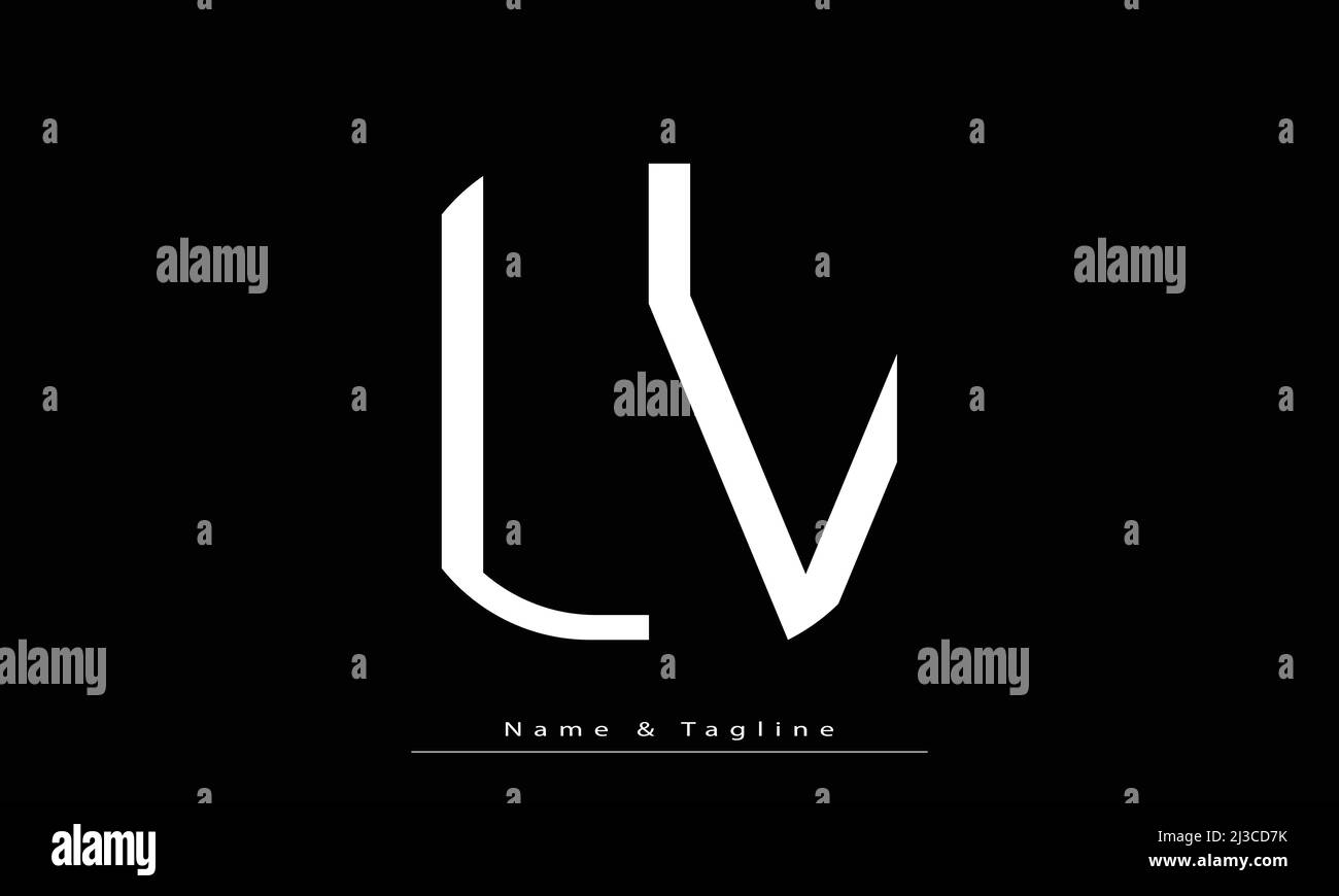 Premium Vector  Lv modern initial monogram logo design vector. it