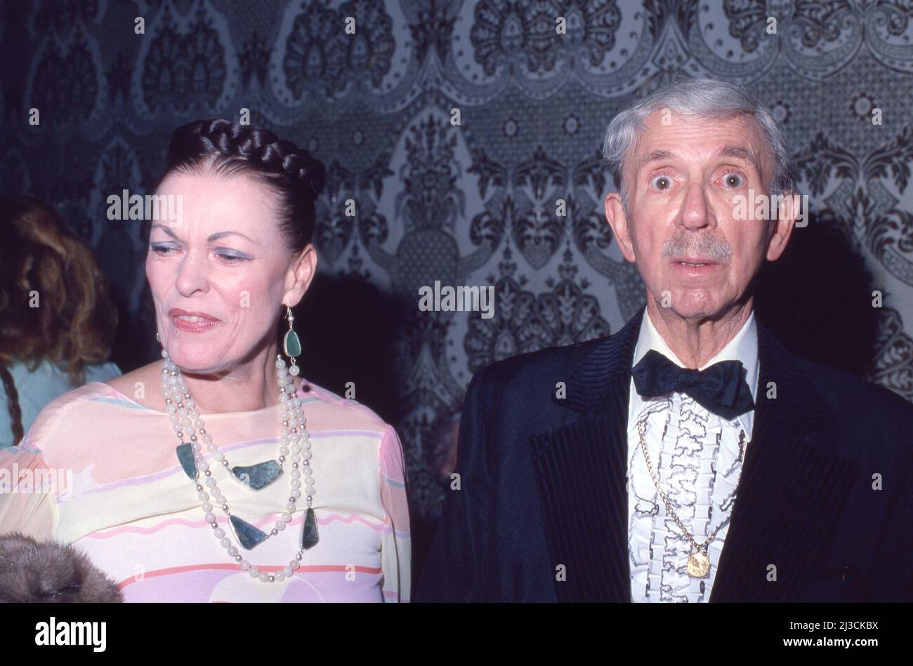 Jack Albertson and wife Circa 1980's Credit: Ralph Dominguez/MediaPunch  Stock Photo - Alamy