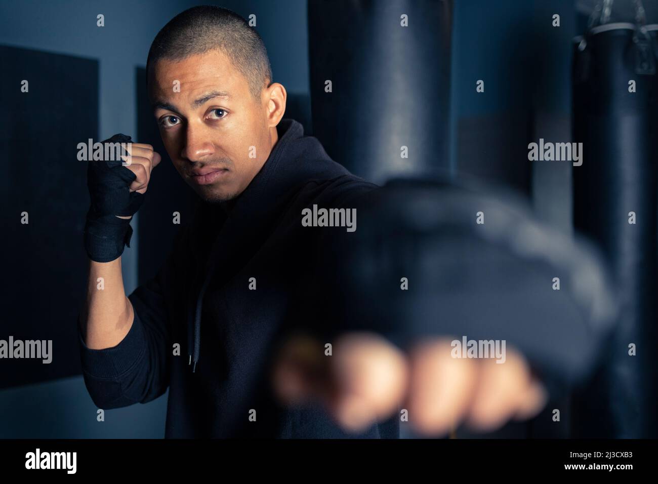 Air punch exercise hires stock photography and images Alamy