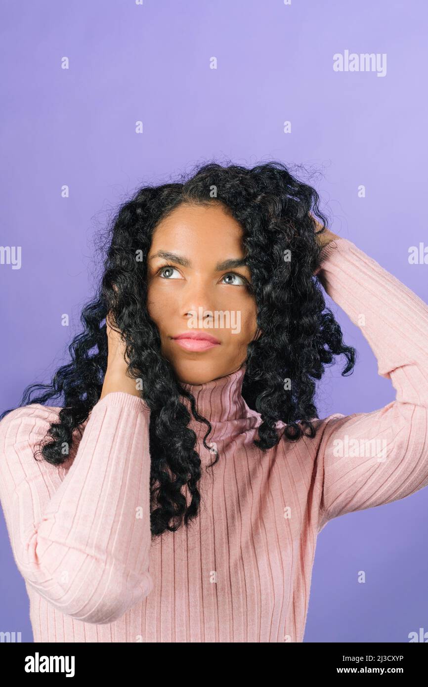 Ruffling hair hi-res stock photography and images - Alamy