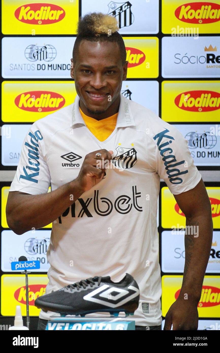 Santos, Brazil. 07th Apr, 2022. SP Santos 04/07/2022 SANTOS FC