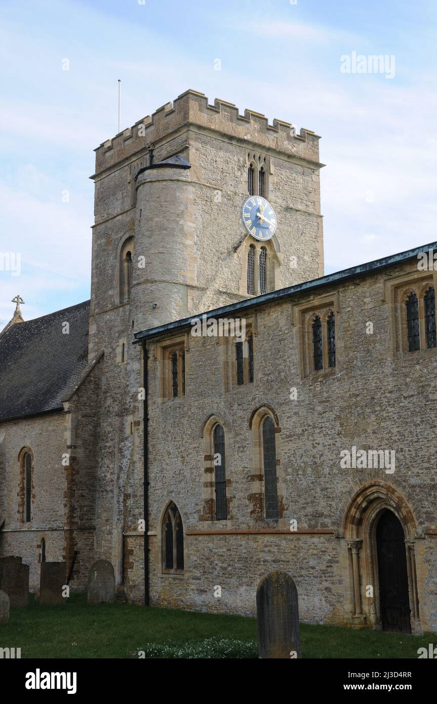 St Peter's Church, Bucknell, Oxfordshire Stock Photo Alamy