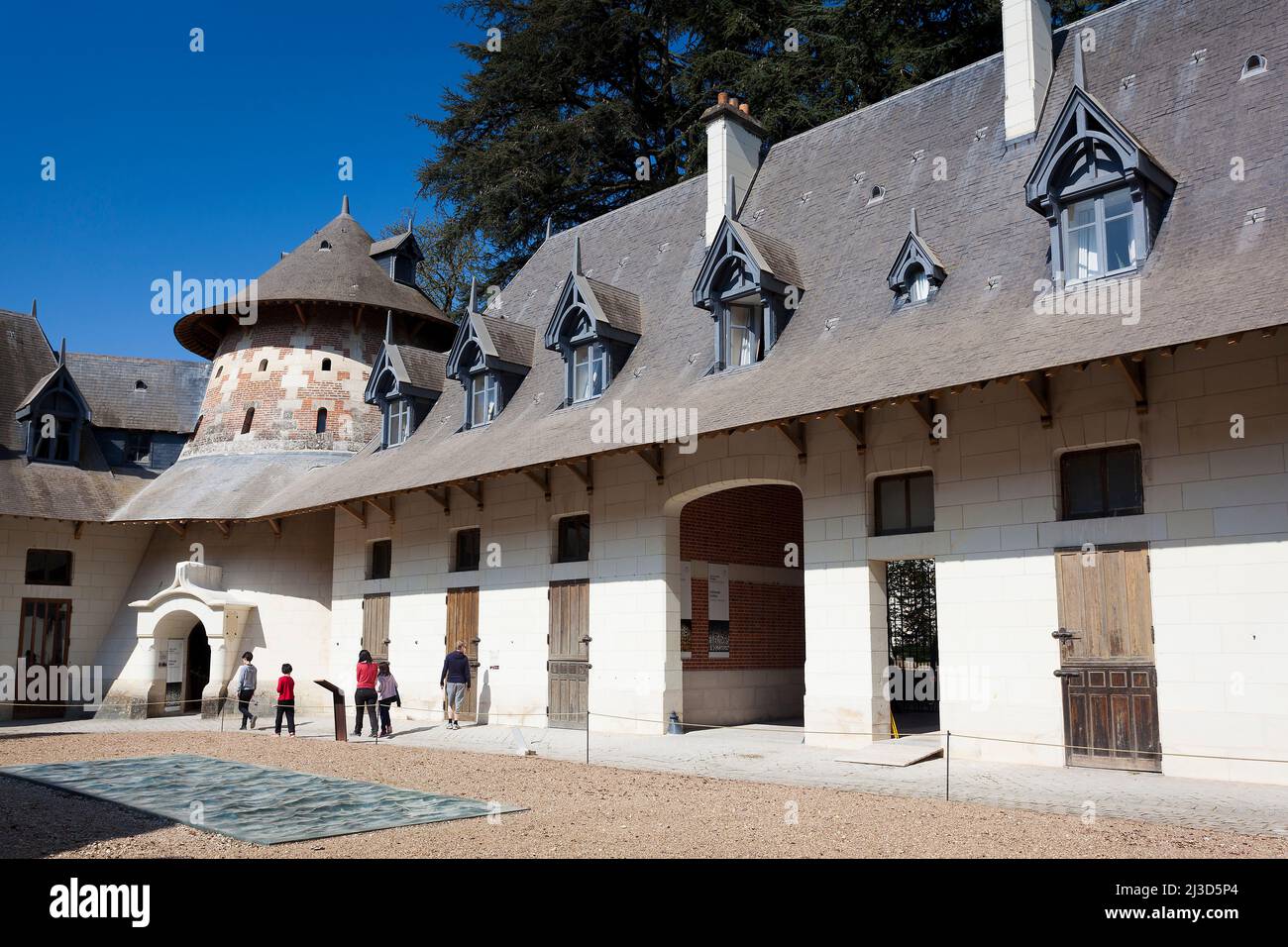 Chaumont castle, Chaumont-sur-Loire, Loir-et-Cher, Centre-Val de Loire, France Stock Photo