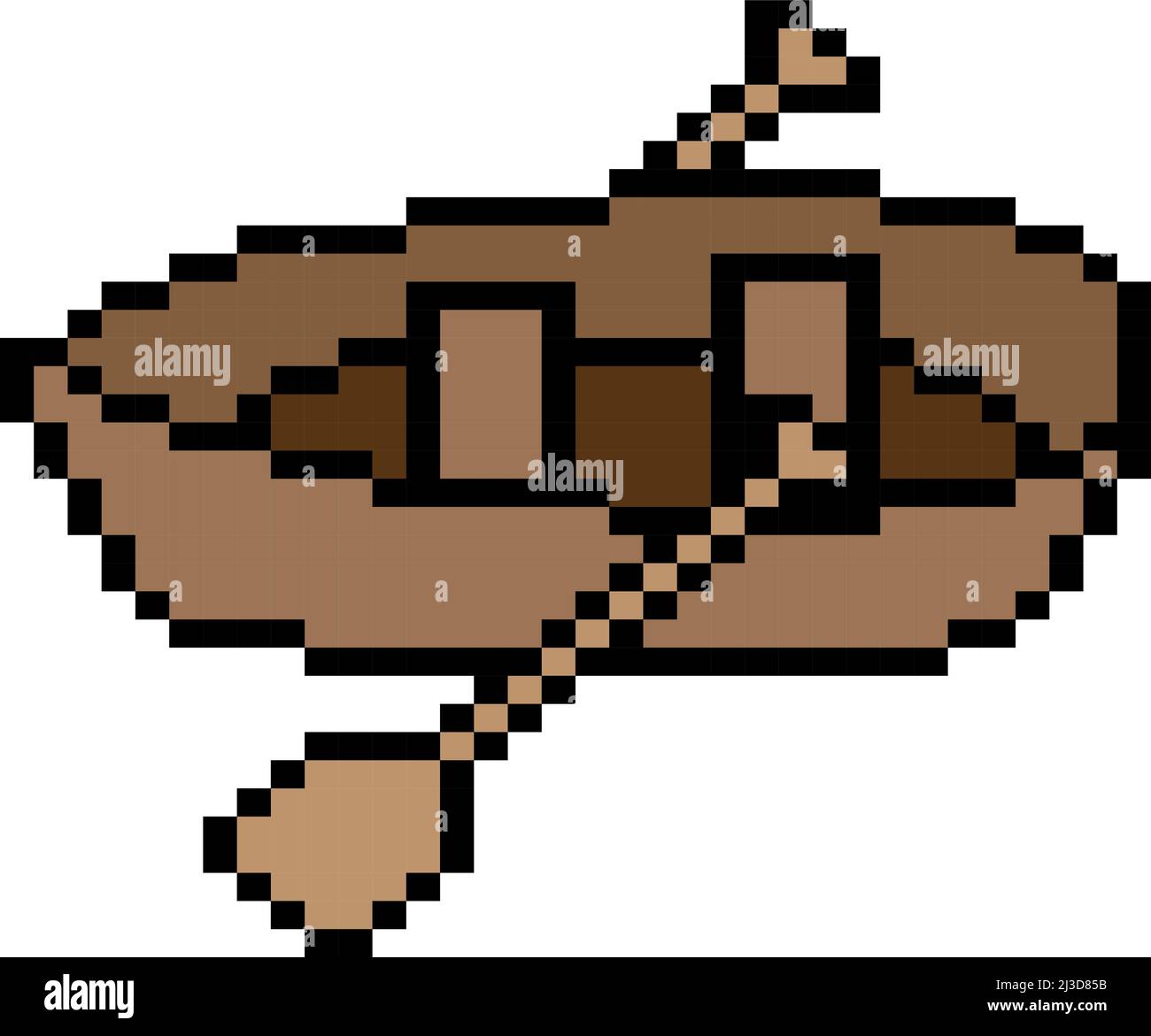 row boat pixel art vector illustration Stock Vector Image & Art Alamy