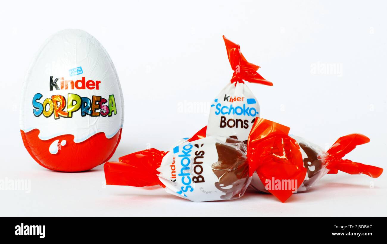 Ferrero recalls UK Kinder Surprise chocolate egg over salmonella