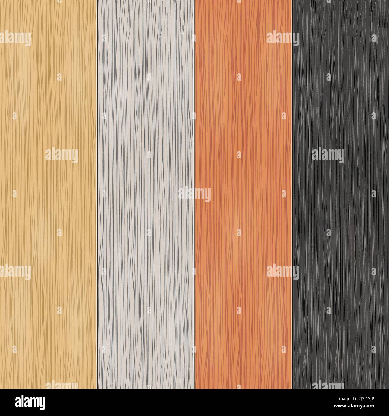 Wood texture on planks. Vertical seamless patterns. material, seamless ...